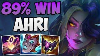 89% WIN RATE AHRI IN KOREAN CHALLENGER  CHALLENGER AHRI MID GAMEPLAY  Patch 13.6 S13