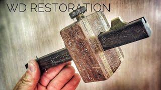 Restoration old tools. Antique Restoration.