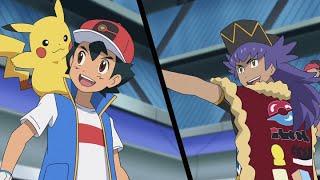 UK Ash Battles Leon  Pokémon Journeys  Official Clip