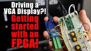 Driving a VGA Display? Getting started with an FPGA TinyFPGA