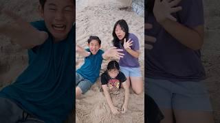 Lost Girl and Unlucky Duo At The Beach‼️  JJaiPan #Shorts #tiktok