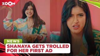 Shanaya Kapoor makes her acting debut with an ad netizens compare her to Ananya Panday