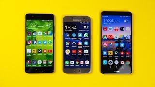 Huawei P10 vs. Samsung Galaxy S7 vs. Huawei Mate 9 Benchmark  SwagTab