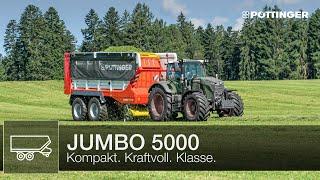 JUMBO 5000 Mehrzweck-Rotorladewagen – Kompakt. Kraftvoll. Klasse.  PÖTTINGER