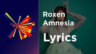 Roxen - Amnesia Lyrics Romania Eurovision 2021