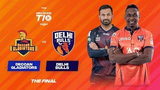 Match 35 HIGHLIGHTS  The FINAL  Deccan Gladiators vs Delhi Bulls  Day 15  Abu Dhabi T10