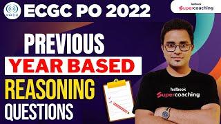 ECGC PO Previous Year Question Paper  Reasoning  ECGC PO Solved Paper 2021 Solution By Basant Sir