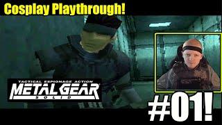 I Never Beat This Game When I Was A Kid-  Metal Gear Solid 1 Part 1