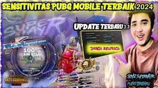 SENSITIVITAS PUBG MOBILE TERBAIK 2024‼️SENSI SUPERNAYR PUBG TERBARU UPDATE 3.3 NO RECOIL