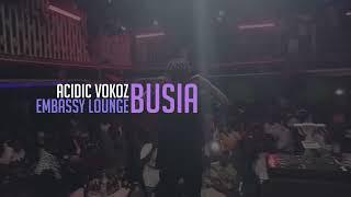 ACIDIC VOKOZ PERFORMING LIVE IN BUSIA