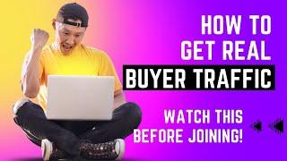 100% Real Buyer Traffic - Blast your affiliate links with Traffic Blaster