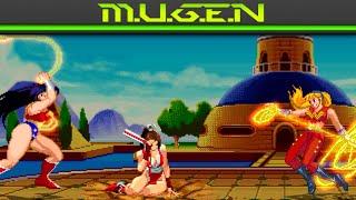 不知火舞 MAI SHIRANUI VS WONDER WOMAN - MUGEN KOF