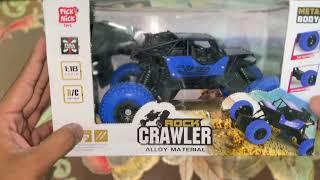 Best birthday gift toy for kids Monster Truck  RC Rock Crawler unboxing in hindi 