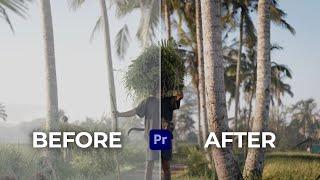 Adobe Premiere Pro Colour Grading Workflow 2024  Sony S-Log 3