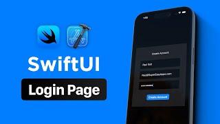 SwiftUI Login Page with Email Validation and Observation