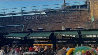 camden market in the afternoon all day