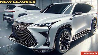 Stunning Redesign 2025 Lexus LX is Finally Here - A Closer Look