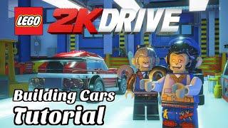 Lego 2k Drive Building a Car Tutorial