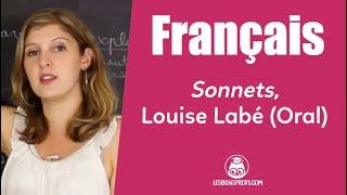 Sonnets Louise Labé  préparation à loral - Français - 1re - Les Bons Profs