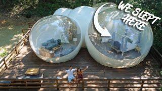 GLAMPING IN EUROPES BIGGEST BUBBLE  LUXURIOUS STAYS