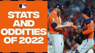 CRAZIEST stats and oddities of 2022 HOU World Series No-Hitter SEA 7-run comeback and more