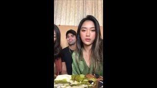 Dindra Nashriyah Live Instagram with Aero Aswar & Claudia Setyohadi Part 2  07022019