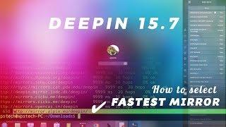 Review Deepin OS 15.7 + SLOW MIRRORS  SOLVED