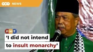 Muhyiddin defends ‘factual’ Nenggiri speech