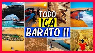 ICA SUPER BARATO‼️ Nazca + Paracas + 9 Lugares en 3 dias️ Huacachina Peru 2024 Turismo Turisticos