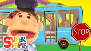 The Wheels On The Bus  Kids Song  Super Simple Songs