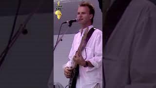 Sting with Driven To Tears at Live Aid 1985. Watch the full video in the official Live Aid channel.