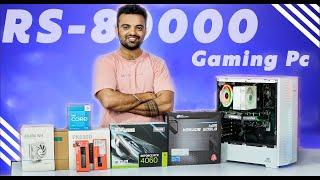 Rs 80000 Full Paisa Vasool Gaming Pc  Intel i5-13400f  & RTX 4060  80K Gaming Pc Build 2024