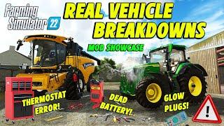 One Of The Best Mods For FS22 - Real Vehicle Breakdowns