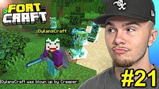 CHARGED CREEPERS EVERYWHERE FortCraft Ep.21