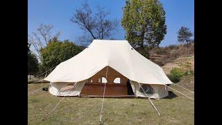 Luxury Camping Glamping Emperor Bell Tent