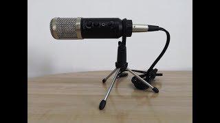 MK-F400TL Condenser Sound Recording Microphone Unboxing Overview