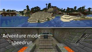 Minecraft Adventure Mode Speedrun Set Seed