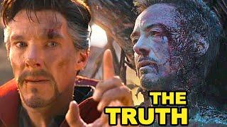 The Truth Of Why Strange Didnt Revive Tony Stark In Avengers Endgame