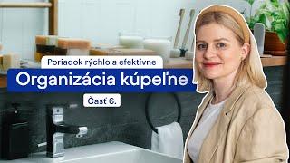 Tipy na organizáciu kúpeľne  Poriadok rýchlo a efektívne  BIANO.sk