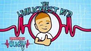 Science for kids  Body Parts - Unluckiest Kid Compilation  Experiments for kids  Operation Ouch