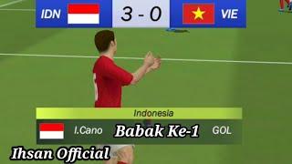 Football Indonesia vs Vietnam - Half Time - Ihsan Official