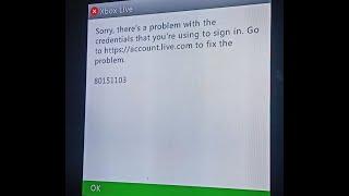 HOW TO FIX XBOX 80151103 CANT DOWNLOAD PROFILE OR SIGN IN XBOX LIVE ERROR CIPHER STEALTH SERVER