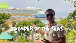 ROATAN PRIMEIRA PARADA DO WONDER OF THE SEAS  Rodrigo Ruas