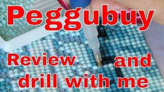 PEGGYBUY  Sweet Home Diamond Painting Review. Drill With Me.