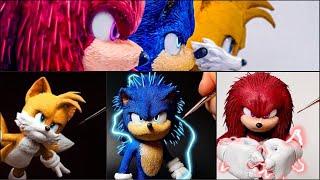 Create Sonic Tails Knuckles Collection with Clay  Sonic the hedgehog2 kiArt