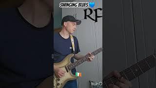 Swinging blues guitar Improvised solo #joebonamassa #buddyguy #srv #rorygallagher #irishguitarist