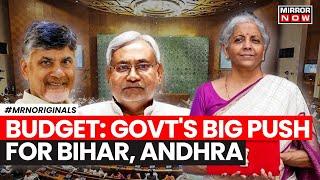 Budget 2024  Centre Announces Special Packages For Bihar Andhra Pradesh  Sitharaman Speech