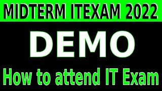 MIDTERM ITEXAM  Video Demo