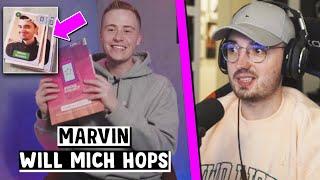 Marvin nimmt wieder Influencer hoch mit Fake-Stickeralbum  Marcel Reaktion