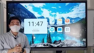 iTBoard Interactive Flat Panel Display 75 Inch With Integrated Camera & Microphone Smart Board